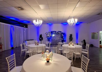 Sala feste adulti Ancona diciottesimo compleanni 18 stanza ragazzi musica catering allestimento